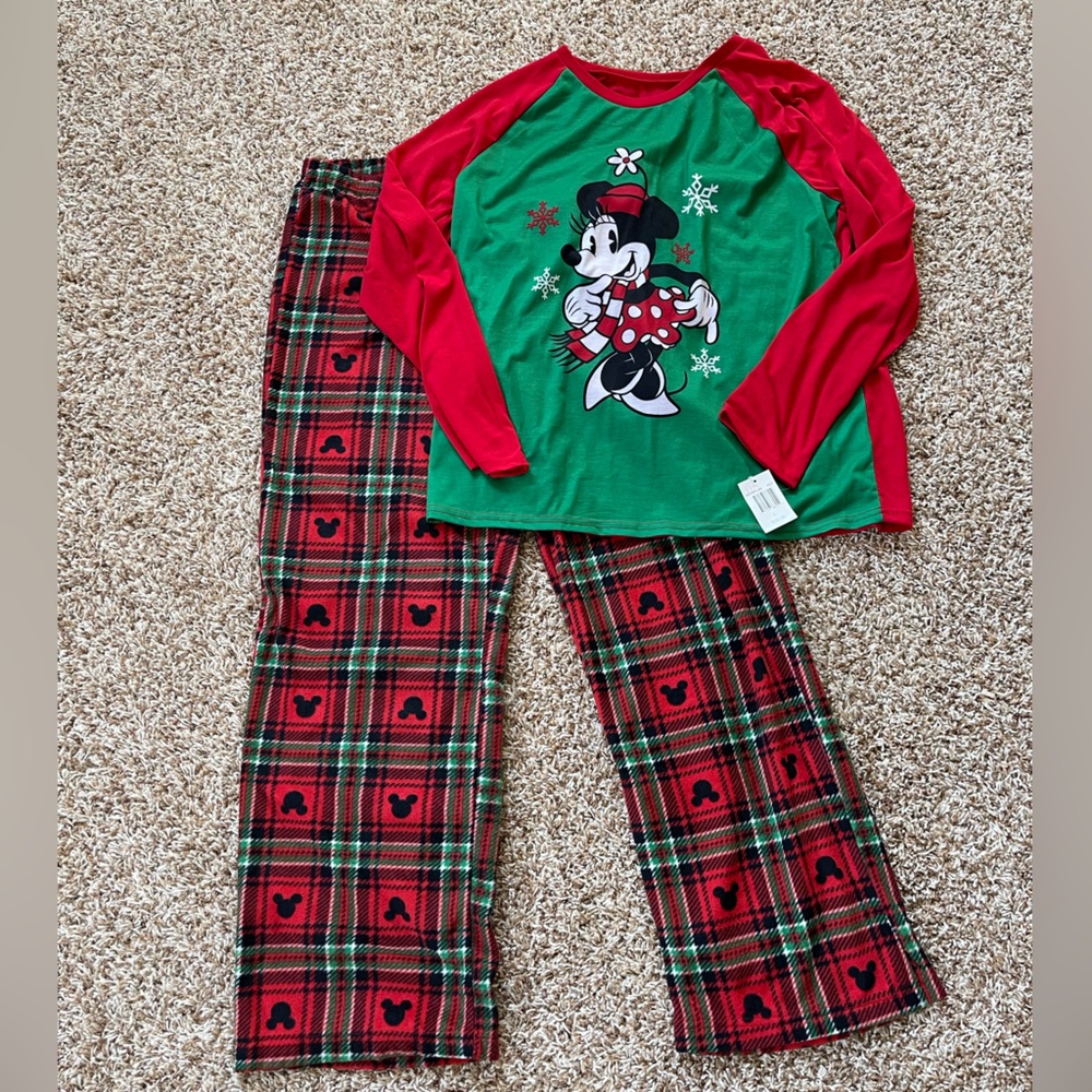 Minnie Mouse Holiday Family Sleep Pajamas, 2-piece set